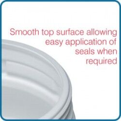 Wide Mouth smooth surface for seal