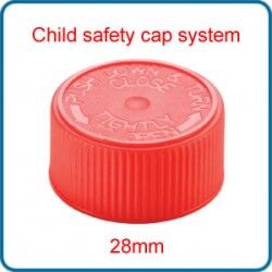 28mm child safety cap