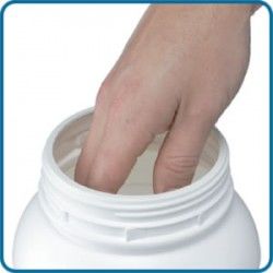 Wide Mouth 110mm neck for easy access