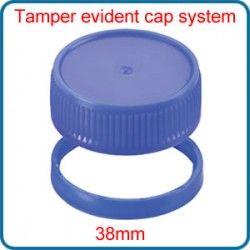 38mm Tamper evident cap system